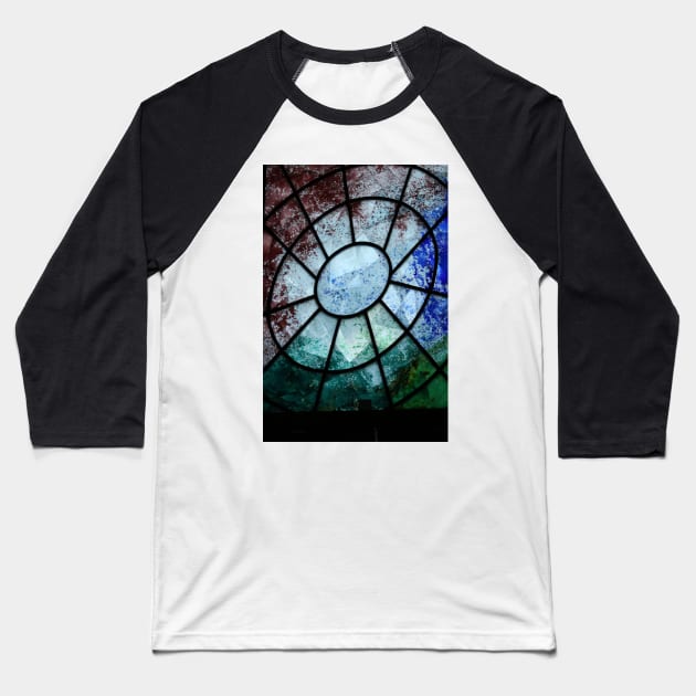 WINDOW Baseball T-Shirt by Begoll Art